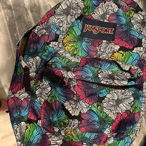 Jansport Multicolor Floral Kids Backpack